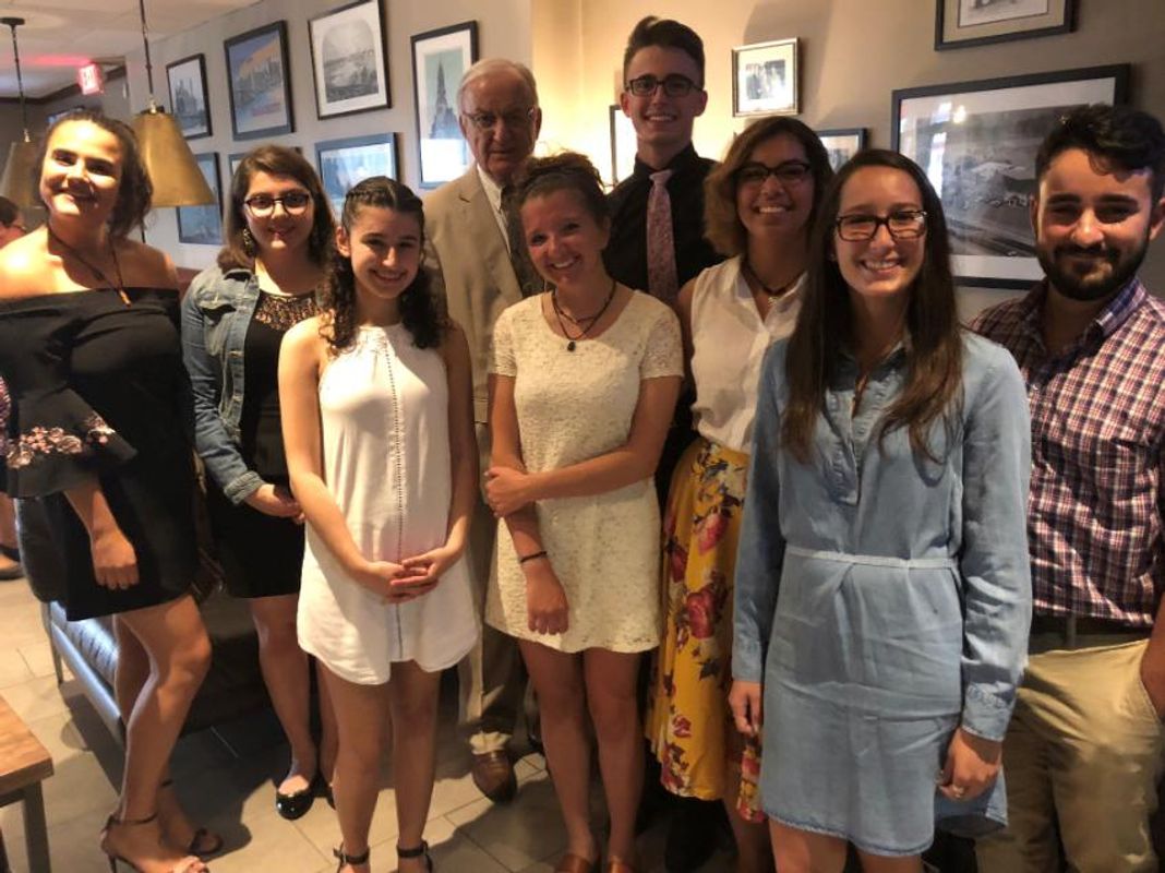 Student winners of Karam scholarships