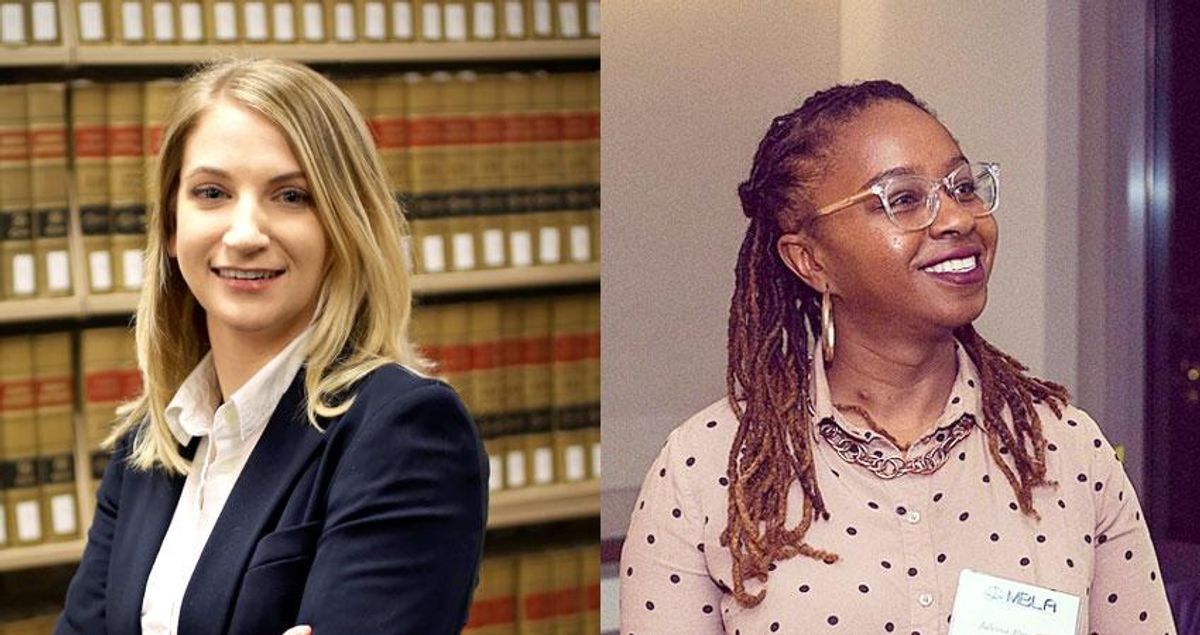 Kayla Venckauskas and Jaleesa Almonacy