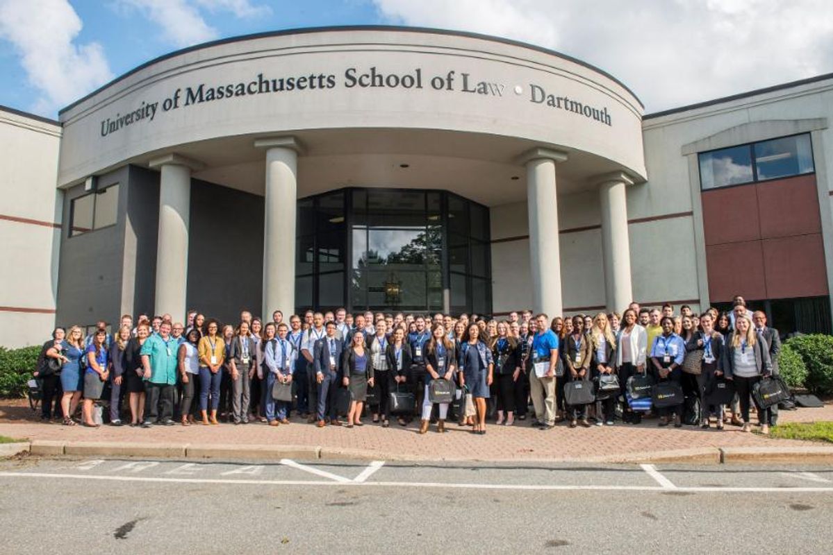 Law school class of 2018 group photo