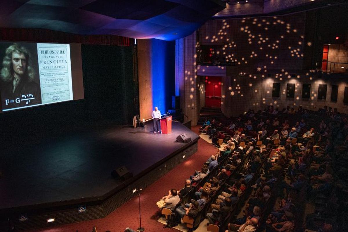 Lecture in Main Auditorium