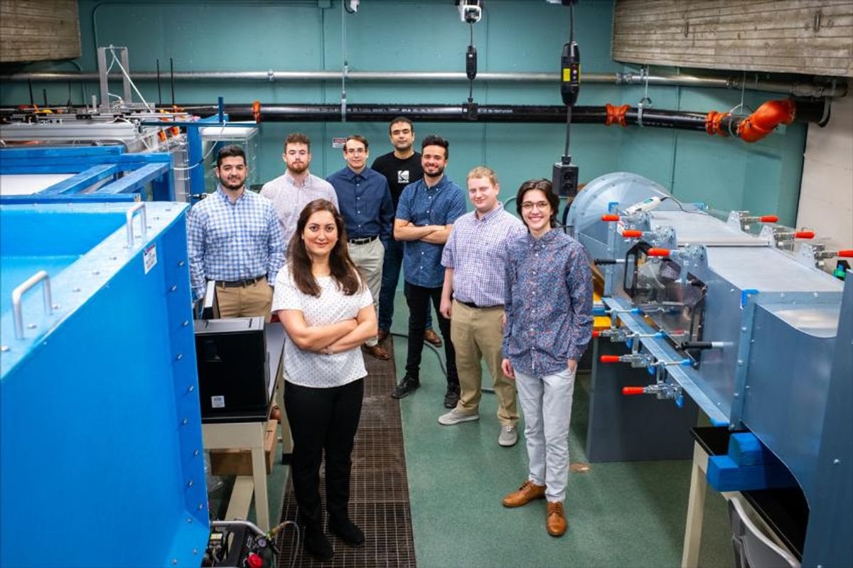 College of Engineering capstone team
