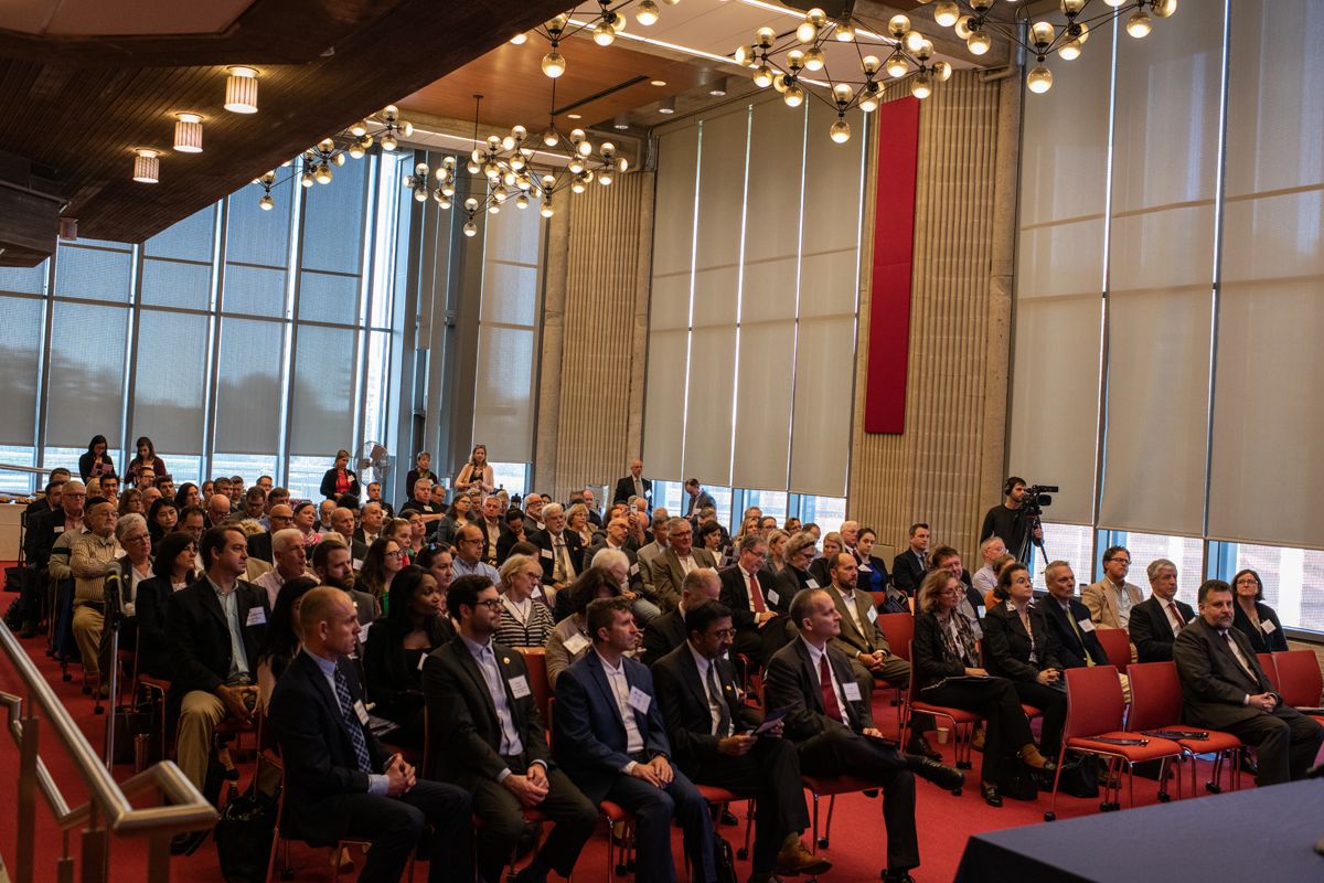 Crowd at event