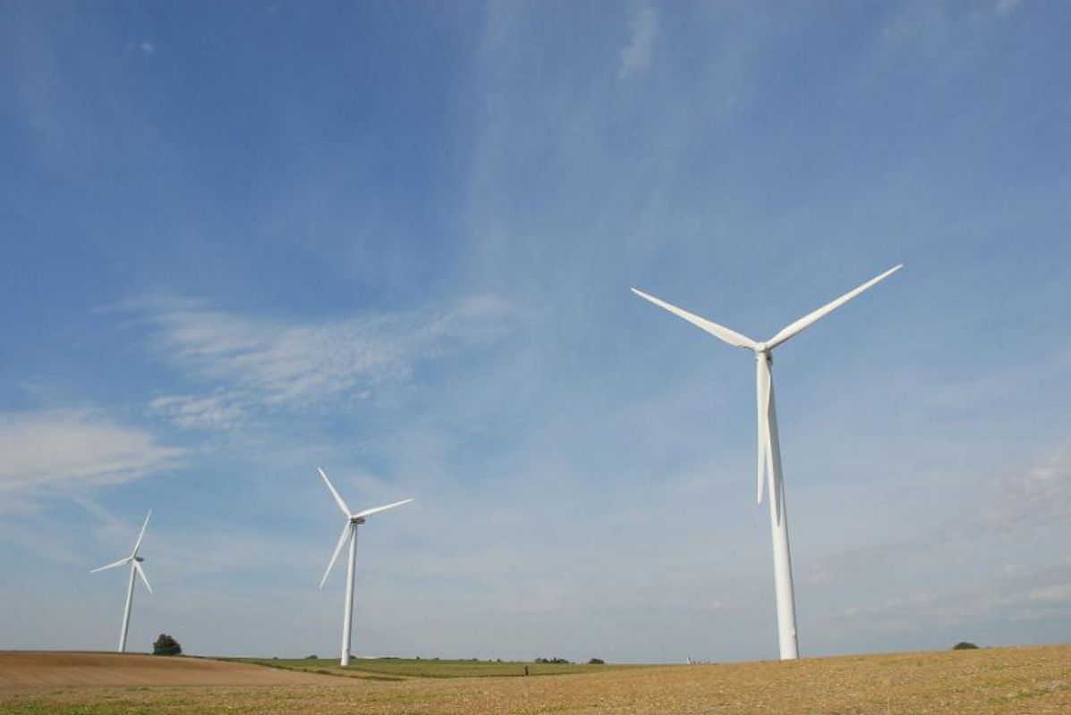 wind turbines