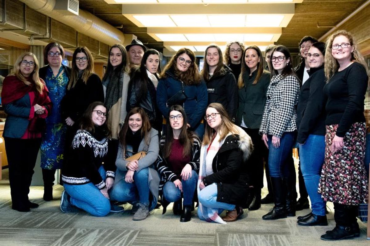 Students from the Azores