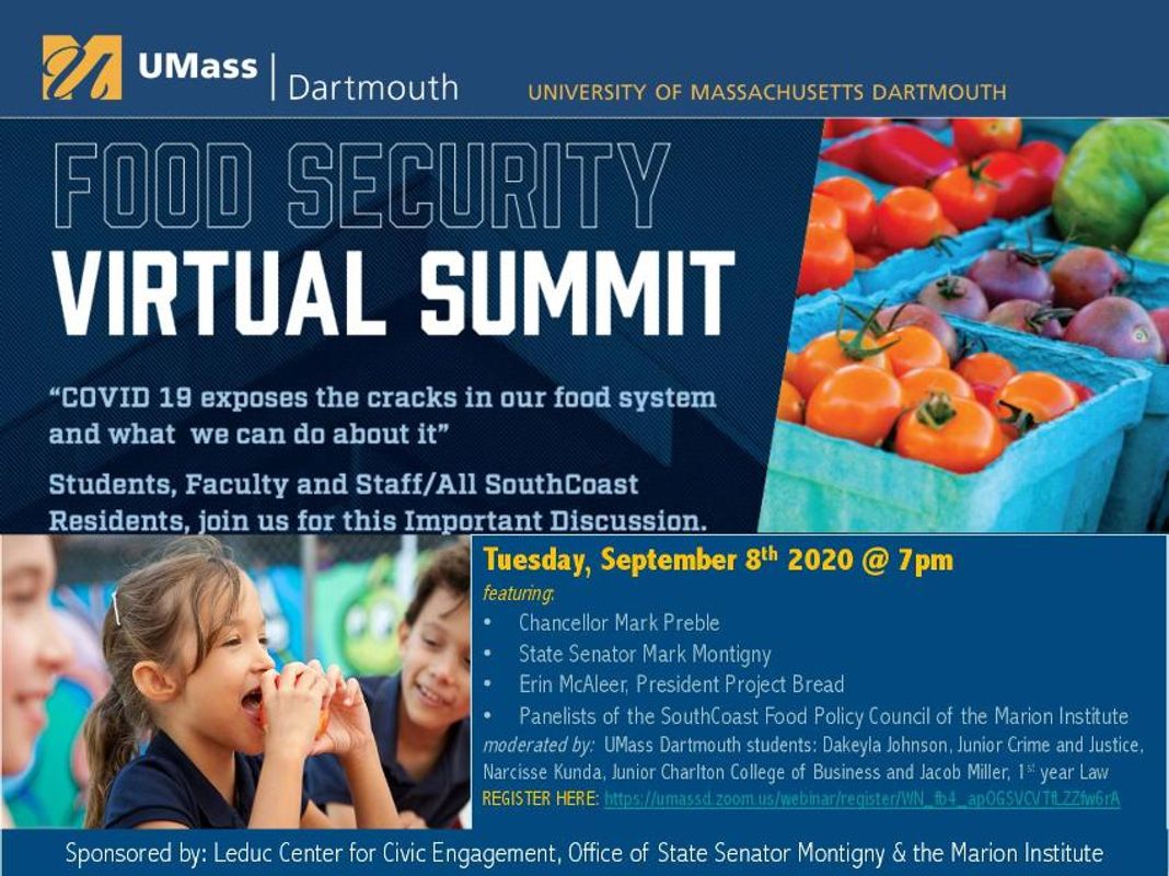 Leduc Center Food Summit Flier