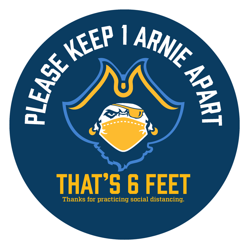 Social Distance Arnie Sign