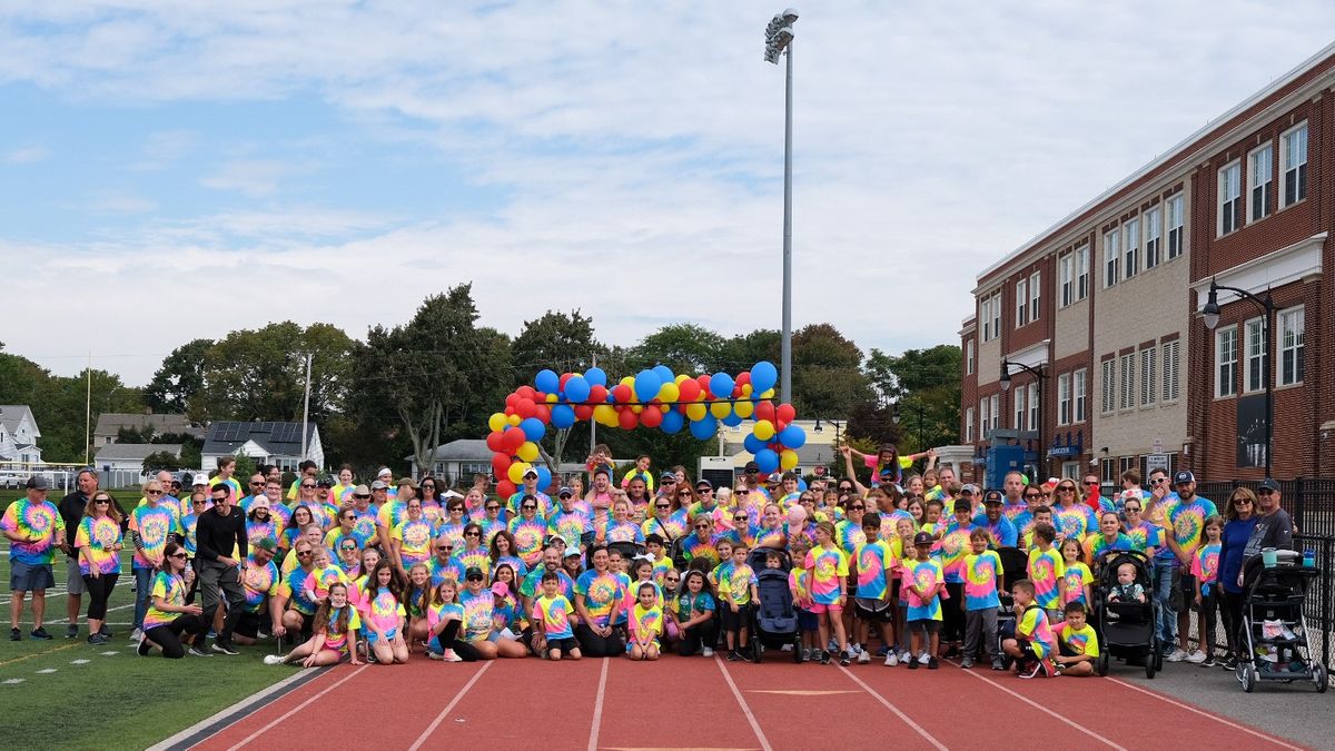 April Cabral Walk team