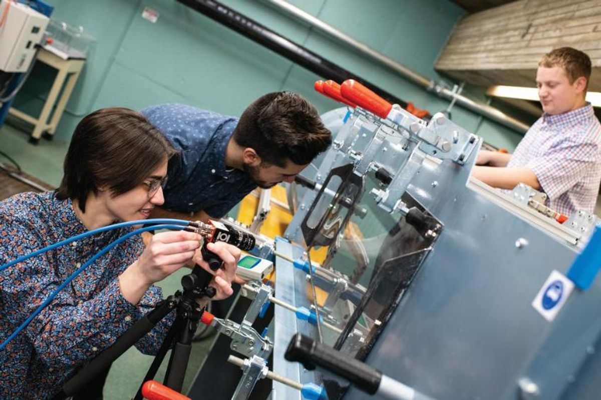 FSI wind tunnel at College of Engineering