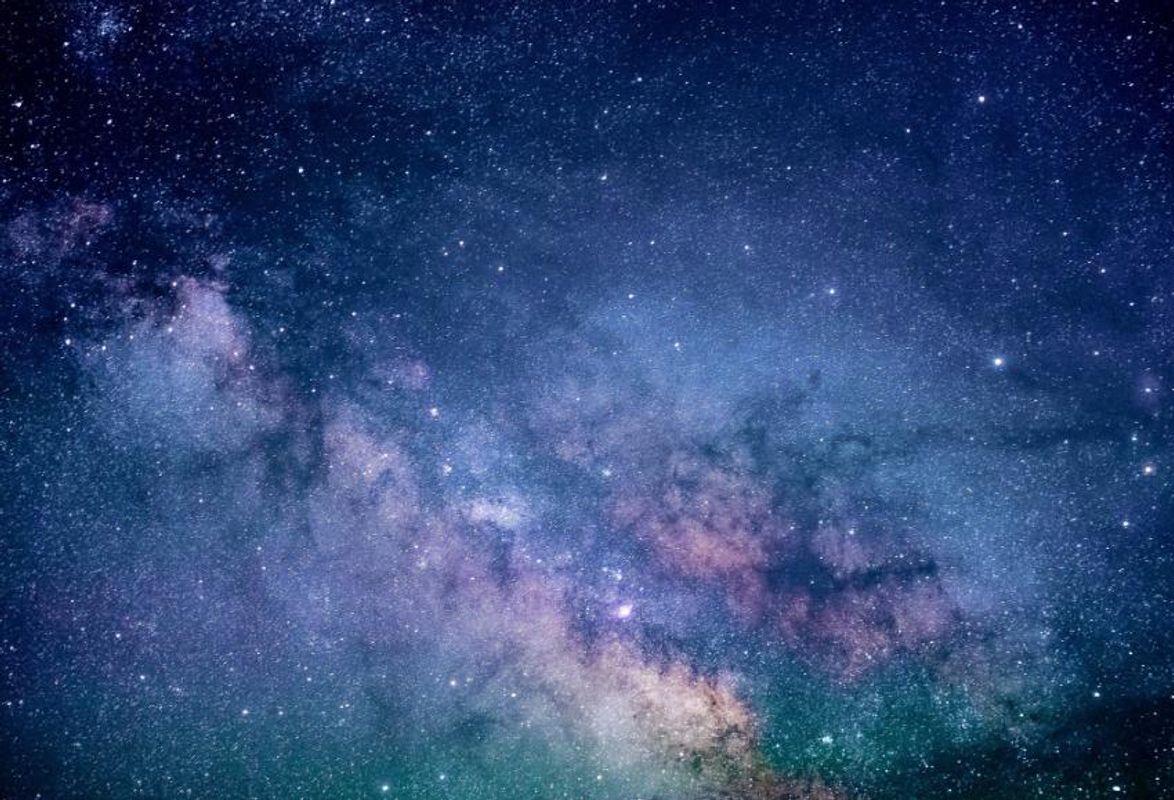 View of night sky