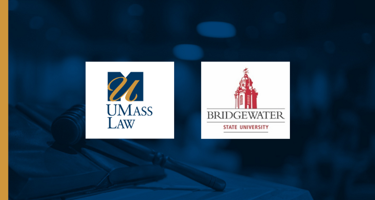 UMass Law Bridgewater State logos