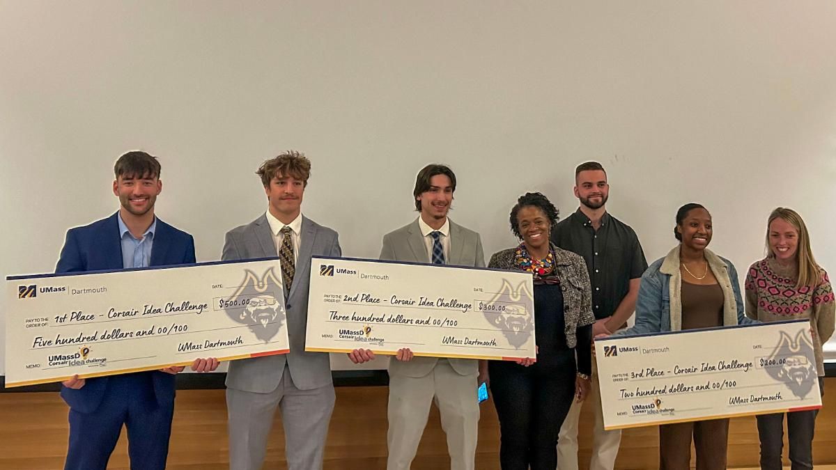 Winners and judges of the Corsair Idea Challenge