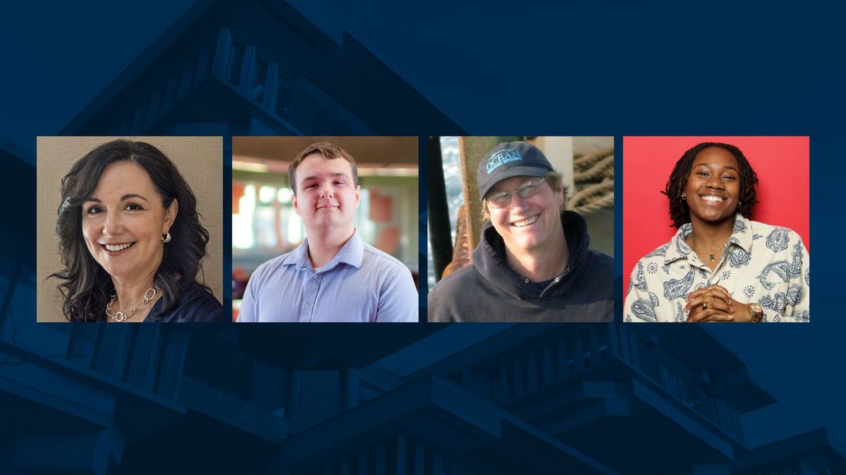 4 headshots of the award winners