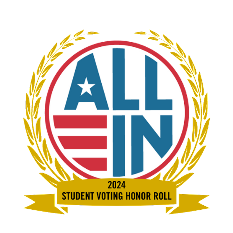 ALL IN 2024 Student Voting Honor Roll