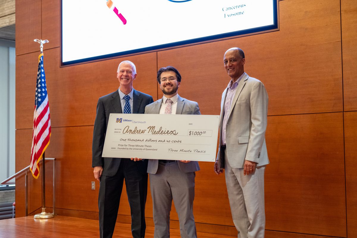 Three Minute Thesis Winner 2024 Andrew