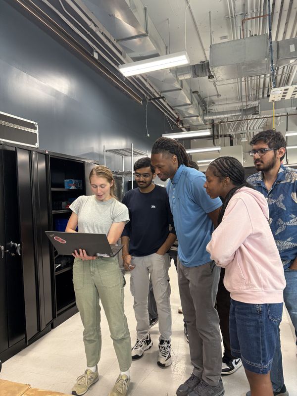 UMassD students touring Fleet Robotics in Charlestown, MA