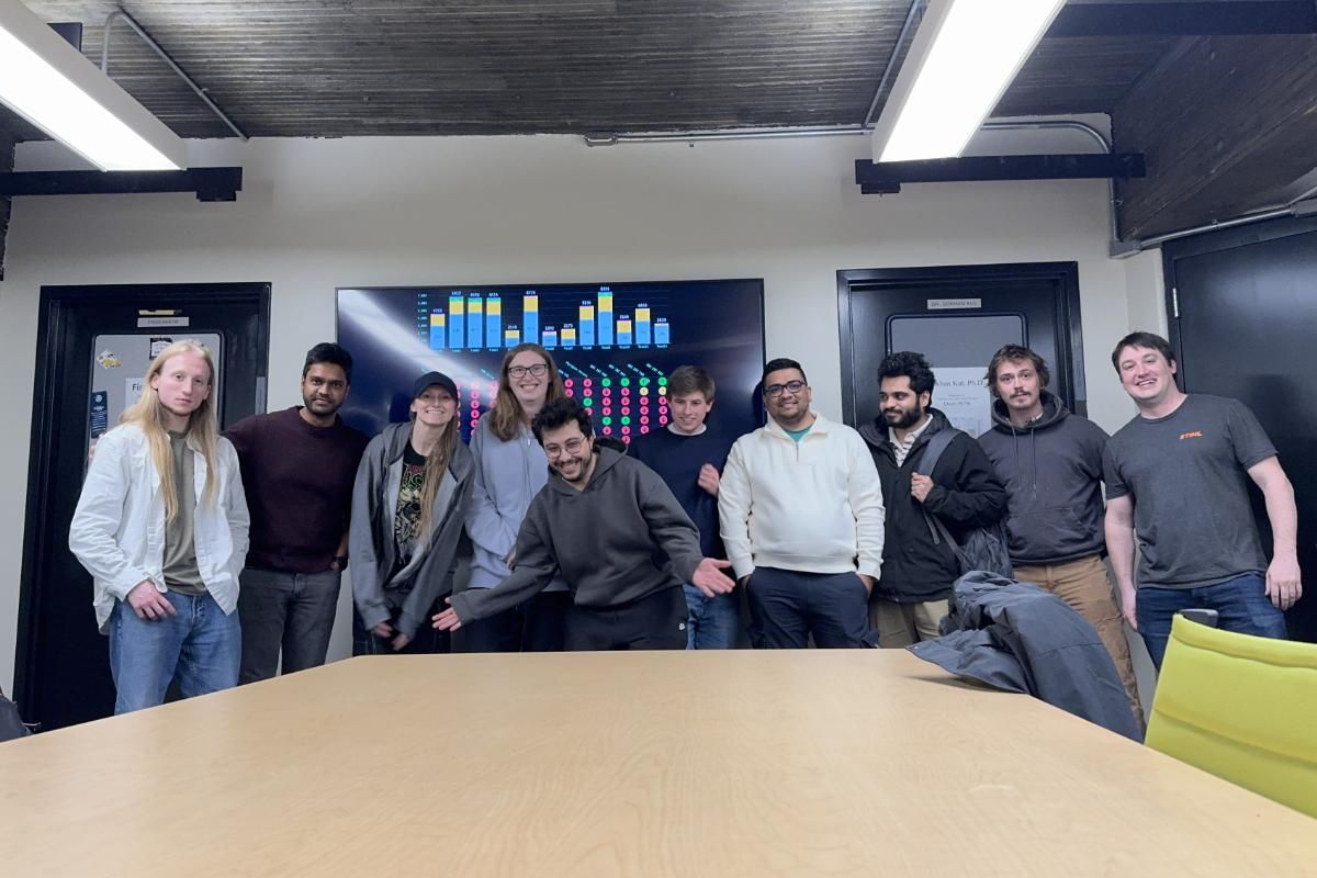 The students of the UMassD Cyber Games team