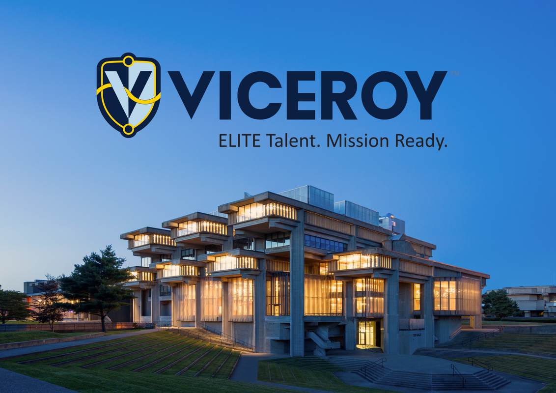 UMass Dartmouth campus with VICEROY logo