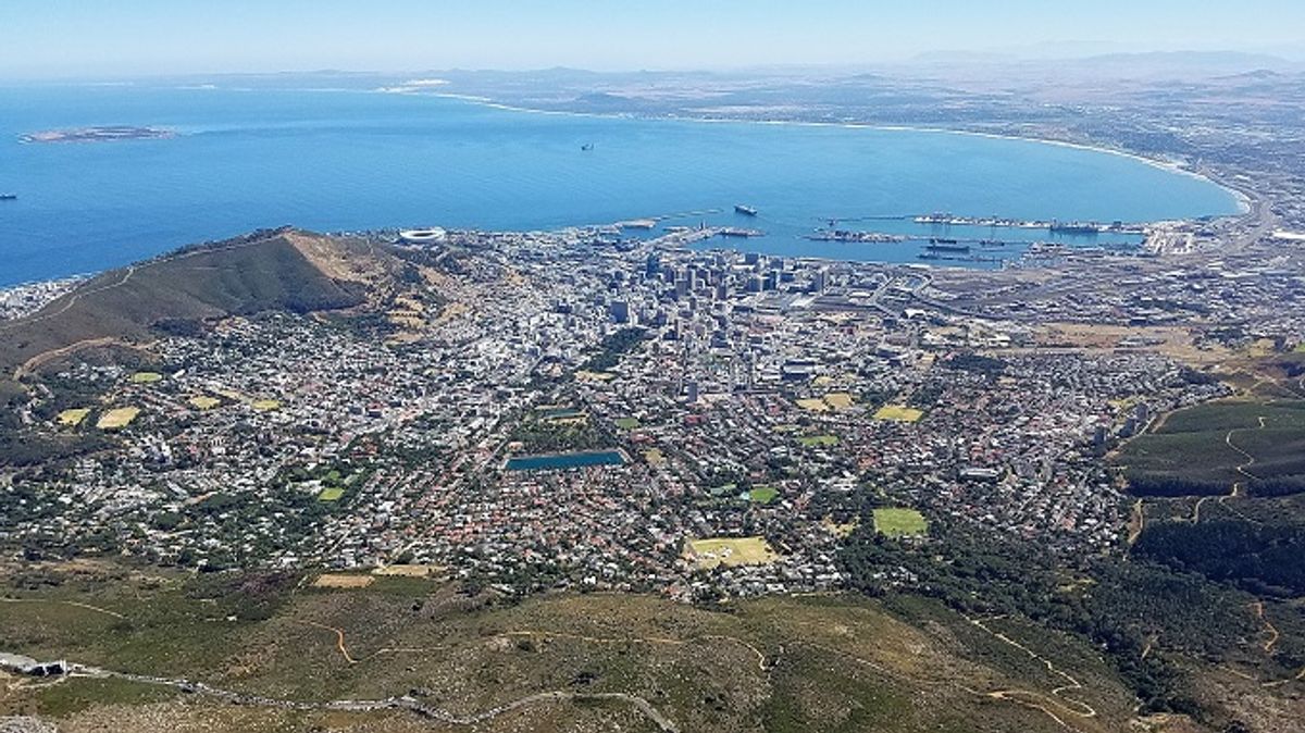 Cape Town South Africa by Richard J. Peltz-Steele, Dec. 11, 2016