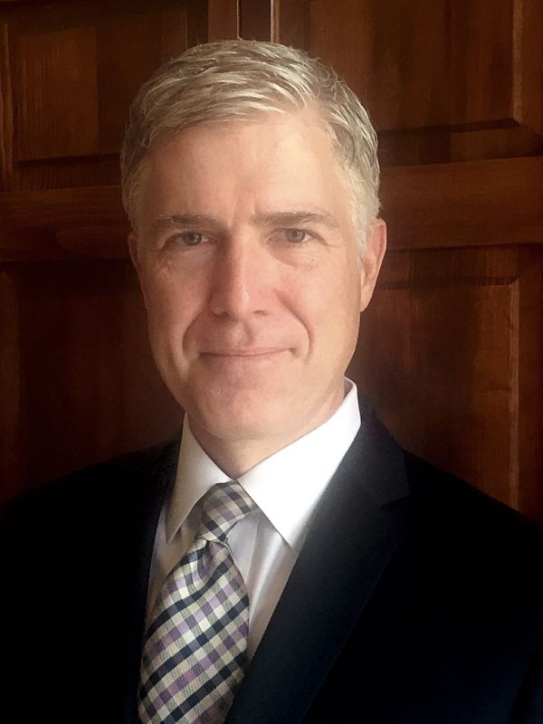 Tenth Circuit Judge Neil Gorsuch (public domain work of the U.S. Government)