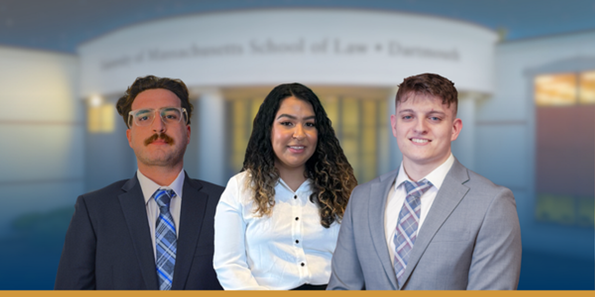 From left to right: 2L's Patrick Wilson, Adyen Artica, and Nathan Gudas