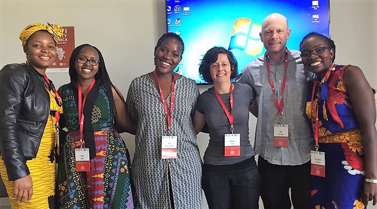 Professor Peltz-Steele with Law and Society in Africa panel, Dec. 10, 2016