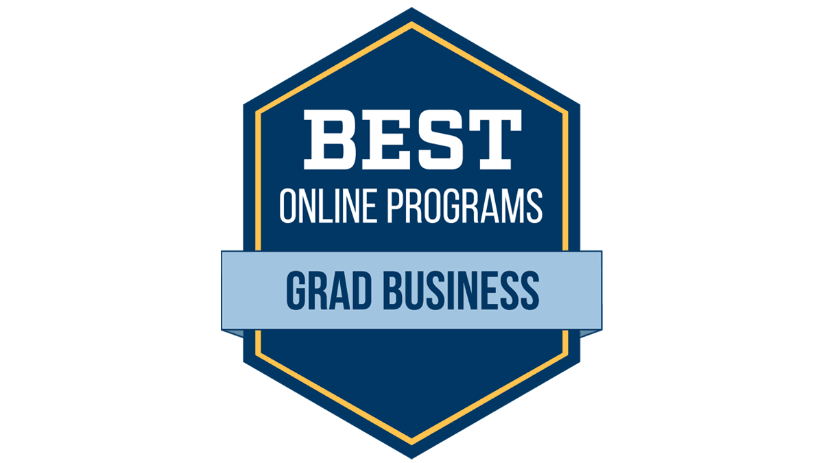 Best Online Programs Grad Business Badge