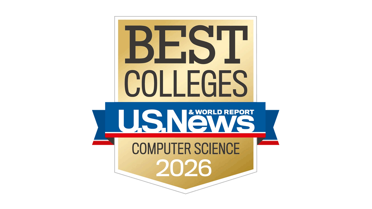 U.S. News and World Report Badge Best Undergraduate Computer Science Programs