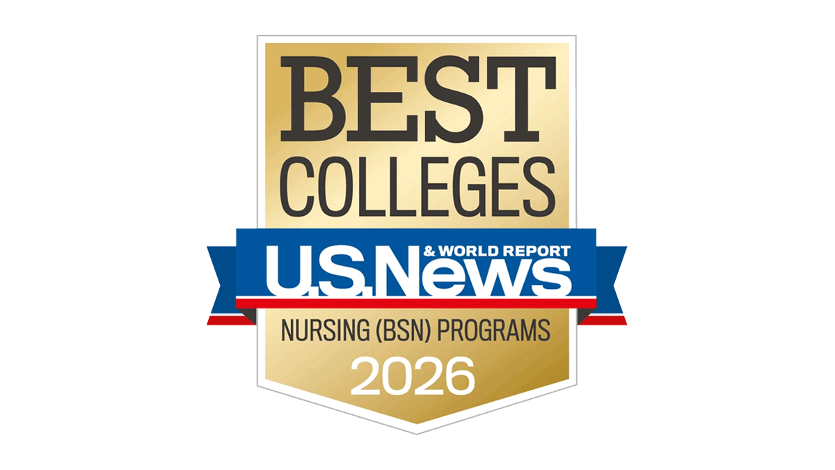 U.S. News and World Report Badge Best Undergraduate Nursing Programs