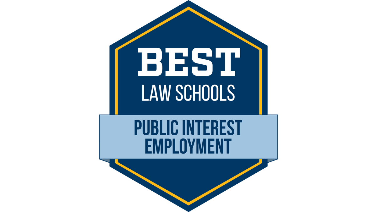 Best Law Schools for Public Interest Employment 16x9 Main Image