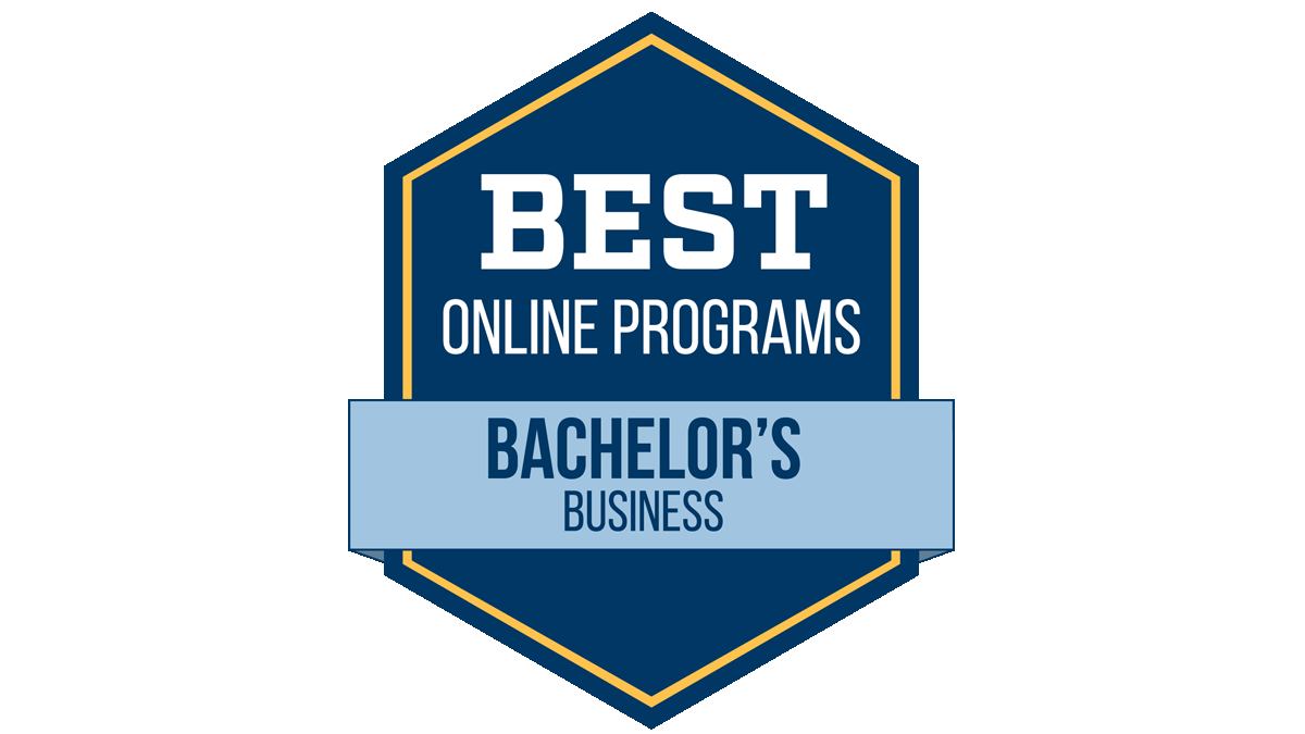 Best Online Programs Bachelor's Business Badge