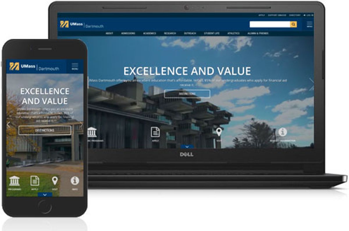 responsive home page