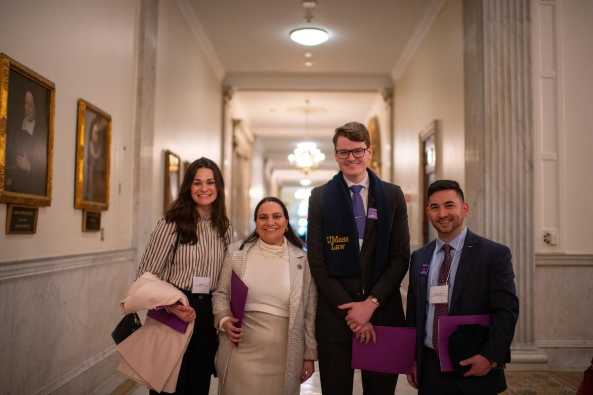 UMass Law students at MA State House