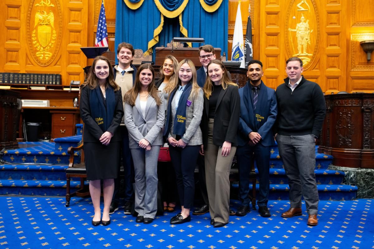 UMass Law students at MA State House