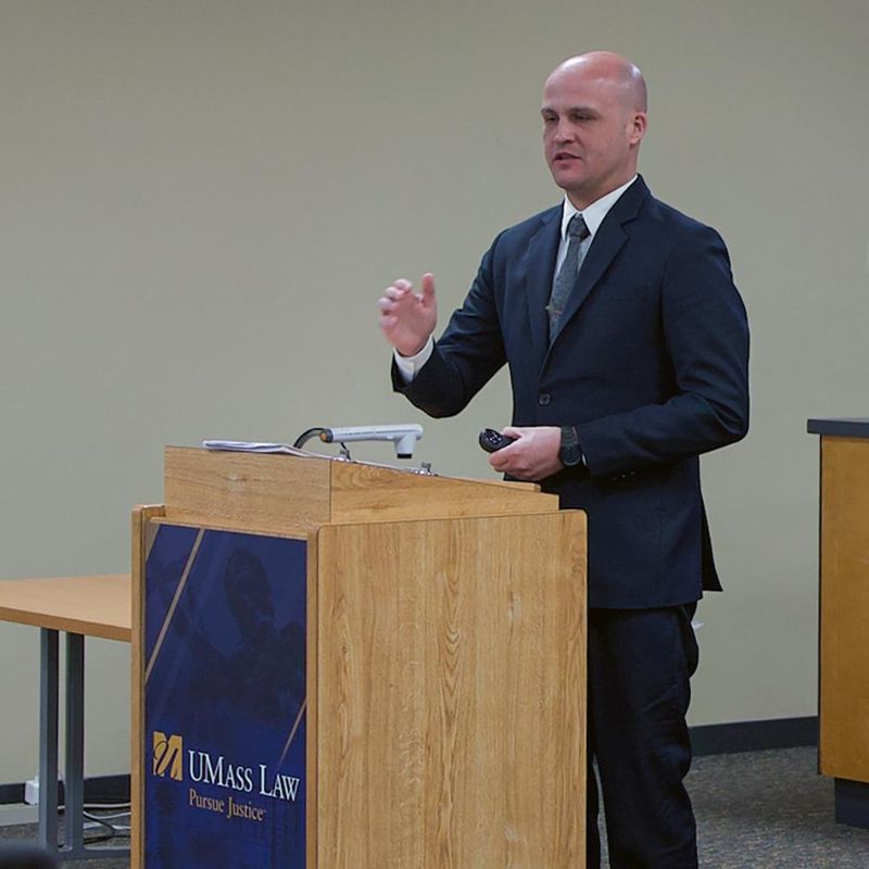 Keynote speaker Garrett Halydier