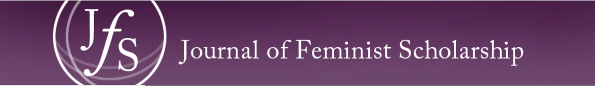 Journal of Feminist Scholarship Banner
