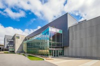 Exterior view of the Charlton College of Business Learning Pavilion