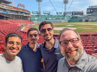 IMSIU students at Fenway Park