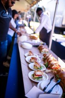 Sandwiches at Blue & Gold Weekend 2022