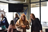 Employees in the Crows Nest at a Career Fair