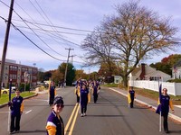 Corsair Band marching