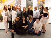2019 BFA Senior Exhibition - Artist group photo