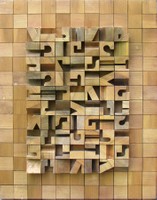 Untitled, 1974, bas-relief, bass wood, 24 1/4 x 19 1/4 inches © Norman S. Ives Foundation