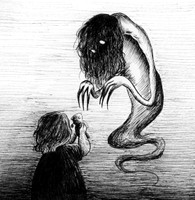 Dream 3, 2020, ink illustration, 5.5 x 5.31 inches