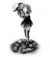 Dream 4, 2020, ink illustration, 5.125 x 6.5 inches