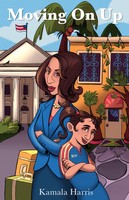 Kamala Harris, 2021, digital illustration, book cover, 11x17