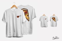 Bolts Slice Tee Mockup, 2021