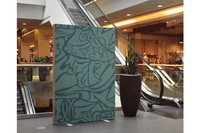 Wai Display Poster, 2021, store display camo poster with shoe and branding, 4.5 x 6.5 ft