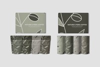 NATURE’S PERK COFFEE, 2021, sampler boxes with products