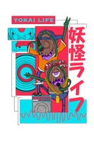 Old School, 2021, back apparel design, 15 inches x 20 inches