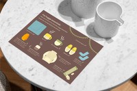 Hygge Festival, 2021, hygge essentials card, 5 x 7 inches